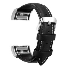 Zonabel Fitbit Charge 2 Leather Replacement Strap - Small