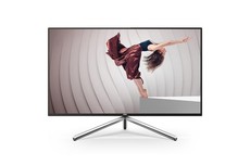 AOC U32U1 32" 4K UHD 60Hz Monitor - Black & Silver