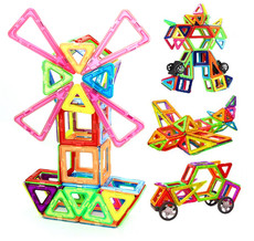 Magnetic Building Blocks - 100 pieces