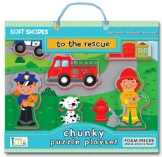 Soft Shapes - Chunky Puzzle Play sets - To the Rescue