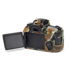 easyCover PRO Silicon DSLR Case for Canon 70D - Camouflage