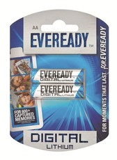 Eveready 1110167 Lithium AA Batteries (Pack of 2)