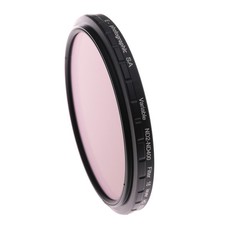 E-Photographic 46mm HD ND2-ND400 Filter With Ultra-Thin Frame