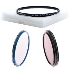 E-Photographic 46mm multicoated HD ND2-ND400, CPL & UV Filter Kit