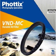 Phottix Variable ND Multi-Coated Filter (VND-MC) 72mm