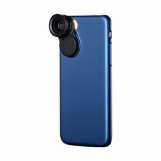 Snapfun Protective Case Plus Wide Angle & Macro Lenses for Iphone7/8 - Blue