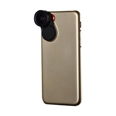 Snapfun Protective Case Plus Wide Angle & Macro Lenses for Iphone7/8 - Gold