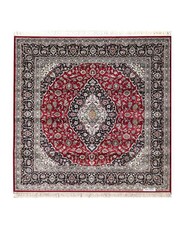 Apadana M-Kashan Red with Blue Kashan Design (200x200)