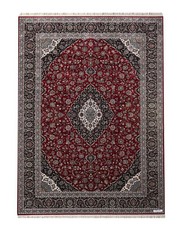 Apadana M-Kashan Red with Blue Kashan Design (350x250)