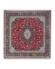 Apadana M-Kashan Red with Blue Kashan Design (SQ250x250)