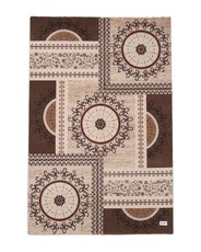 Apadana M-Made Fine Piece Dark Brown with Beige (350x250)