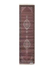 Apadana M-Tabriz Soft Red with Blue Border - 2 Medallions (300x80)