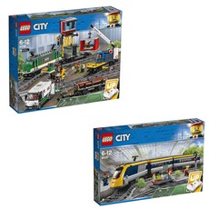 LEGO CITY Train Bundle 6+ Years 60197 & 60198