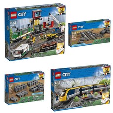 LEGO CITY Train Mega Bundle 6+ Years 60197 & 60198 & 60205 & 60238