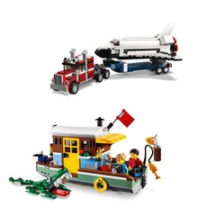 LEGO Creator Houseboat & Shuttle Bundle - 31091 & 31093