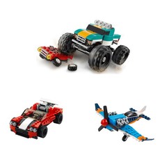 LEGO Creator Monster Truck Bundle - 31099 & 31100 & 31101 - 7+