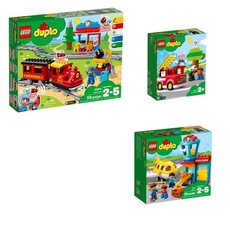 LEGO DUPLO Airport & Steam Train Bundle | 10871 & 10874 & 10901