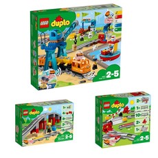 LEGO DUPLO Cargo Train Bundle | 10875 & 10882 & 10872