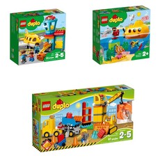 LEGO DUPLO Construction Bundle -10813 & 10871 & 10910 - 2+ Years