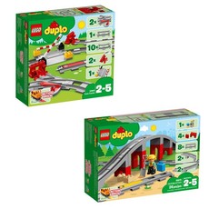 LEGO Duplo Train Tracks Bundle | 10872 & 10882