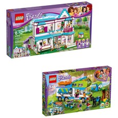 LEGO FRIENDS Mia's Camper Van Bundle 6+ Years 41339 & 41314