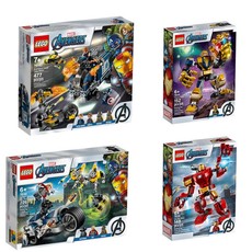 LEGO Marvel Avengers Gift Bundle - 76140 & 76141 & 76142 & 76143 - 6+