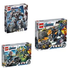 LEGO Marvel Avengers Gift Bundle (76124 & 76142 & 76143) 6+