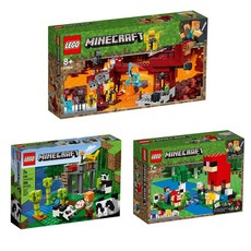 LEGO Minecraft Panda Nursery Gift Bundle - 21153 & 21154 & 21158