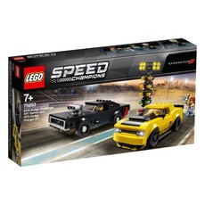 LEGO SPEED CHAMPIONS Dodge Challenger SRT Demon & Dodge Charger R/T 75893