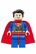 LEGO Super Heroes - Superman Figure Alarm Clock (22.8cm Tall)