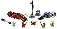 LEGO® Ninjago Kai's Blade Cycle & Zane's Snowmobile 70667