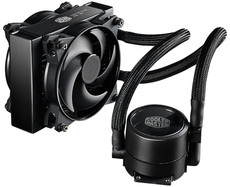 Cooler Master -  MasterLiquid Pro 140 Aluminium Water Cooling - Black