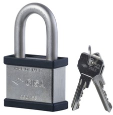 Cisa 55mm Solid Hardened Steel Long Shackle Padlock