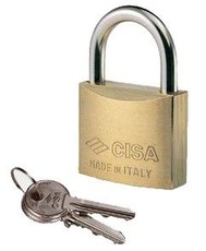 Cisa Brass Padlock 60mm