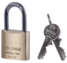 Cisa LL 40mm Padlock Set of 8 Keyed Alike