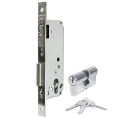 Cisa Logoline Cyl Mortice Lock 70mm NP