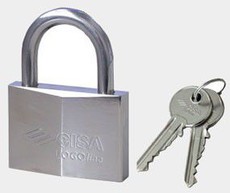 Cisa Logoline Marine Padlock 30mm KA