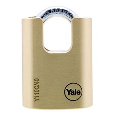 Yale Brass Padlock 40mm CS