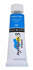 Daler Rowney: System3 75ml - Process Cyan