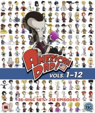 American Dad!: Volumes 1-12(DVD)