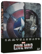 Captain America: Civil War Steelbook (3D & 2D Blu-ray)