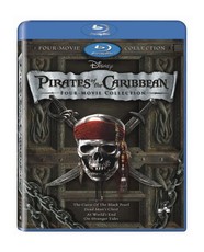 Pirates of the Caribbean 1-4 Box Set (Blu-ray)