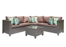 Martha Stewart Mara Rounded Back Sofa Set