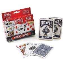 Bicycle - Playing Cards: Rummy Deck 2-Pack Set (Card Game)