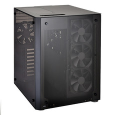 Lian-Li PC-O8WX Cube Mid-Tower Chassis - Black