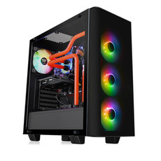 Thermaltake - View 21 TG RGB Plus Midi-Tower Computer Case