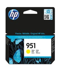 HP 951 Yellow Officejet Ink Cartridge - Standard Capacity