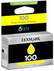 Lexmark 100 Yellow Ink Cartridge