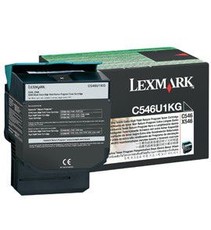 LEXMARK C546 / X546 Black Extra High Yield Return Programme Toner Cartridge - 8 000 pgs