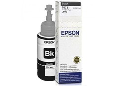 Epson - Ink - Black Ink Bottle (70Ml)L800